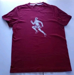 American Eagle Outfitters Men's Small Red Streakers Club Distressed Shirt - Picture 1 of 11
