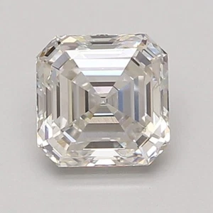 Asscher 1.52ct F VVS2 CVD IGI Certified Loose Lab Grown Diamond - Picture 1 of 3