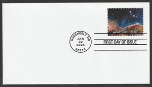US 5828 Express Mail Cosmic Cliffs CDS FDC 2024 - Picture 1 of 1