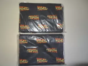 By the Yard (2) Avail. Back to the Future Movie, Black Camelot Cotton Fabric - Picture 1 of 4