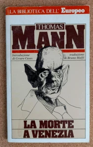 LIBRO Romanzo Classici LA MORTE A VENEZIA Thomas Mann 1984 Bur L'Europeo - Picture 1 of 5