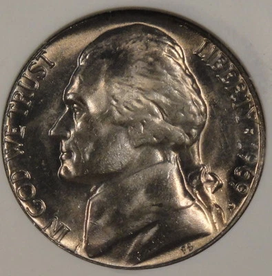 1969-D Jefferson Nickel 5c NGC Certified MS66 - Image 1 of 4