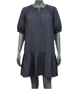 Caryn Lawn Preppy Kleid Einheitsgröße in Marineblau 100% Baumwolle - Bild 1 von 8