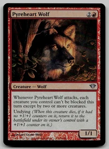 Pyreheart Wolf U Dark Ascension 101 NM FOIL - Picture 1 of 2