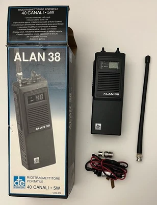 CTE MIDLAND ALAN 38 Ricetrasmettitore CB 27 MHz Antenna Originale - Immagine 1 di 4