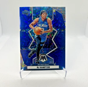RJ Hampton /85 - 2021-22 Panini Mosaico Mosaico Fast Break Azul #19 - Impresión corta - Imagen 1 de 2