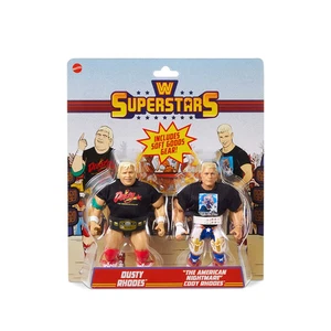 CODY+DUSTY RHODES WWE Figur Mattel NEU+NWA-World Title Wrestling Superstars - Picture 1 of 3