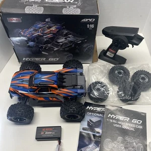 HYPER GO H16DR Multicolor 1:16 Scale 4WD Off-road Truck Motor Remote Control Car - Picture 1 of 11