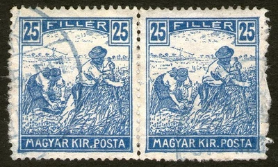 Hungary 1916, Pair, Used Stamps - Image 1 of 2