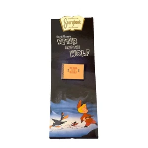 Disney Peter And The Wold Libro de Cuentos Bisagra Coleccionista Prendedor 2002 Kevin Kidney Nuevo - Imagen 1 de 9