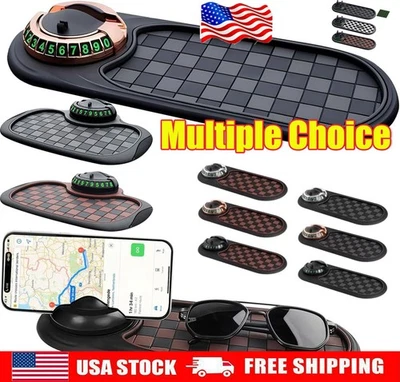 Car Multi-function Anti-slip Mat Phone Holder Dashboard Sticky Pad HAN - Image 1 of 4