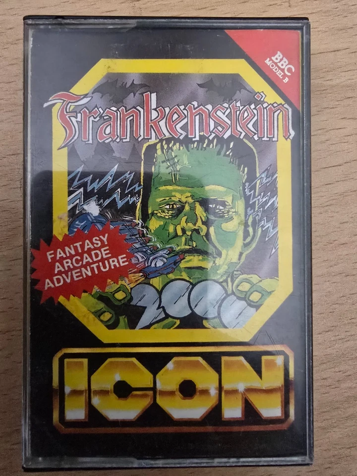 Frankenstein 2000 - Icon Software - BBC MICRO TAPE - Image 1 of 1