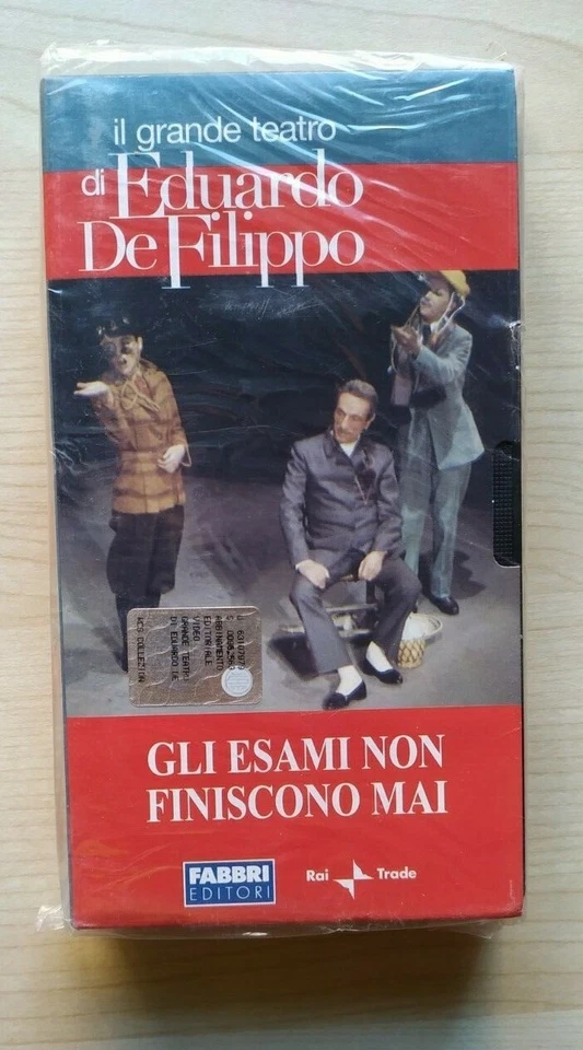 Eduardo de Filippo gli Esami Non finiscono MAI (1963) VHS Fabbri Editori Video