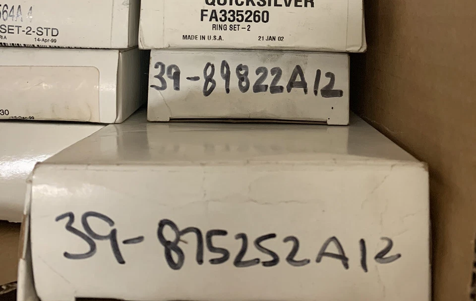 Motor Engine Piston Ring 39-875252A12 | Set - Image 1 of 1