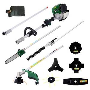 9 in 1 Multi-Functional Trimming Tool, 38CC 4 stroke Garden Tool System Trimmer - Picture 1 of 24