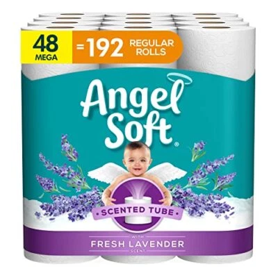 Angel Soft Toilet Paper, Assorted Colors , Sizes