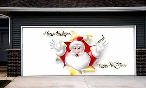Christmas Garage Door Covers 3d Banners Murals Outside House Decor Outdoor GD31 - Picture 1 of 3