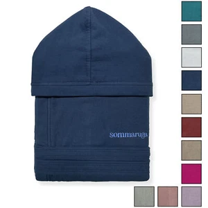 Sommaruga Unisex Herren Damen Micro Frottee Bademantel Baumwolle Reise 6419 - Bild 1 von 69