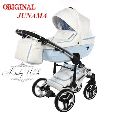 JUNAMA DIAMANT SÜSSIGKEIT KINDERWAGEN 2in1 3in1 KINDERWAGEN + KINDERSITZ + ISOFIX