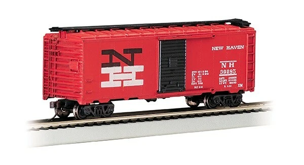 Bachmann ~ HO Scale ~ New 2024 ~ New Haven #39285 ~ Red ~ 40' Box Car ~ 16015 - Image 1 of 1