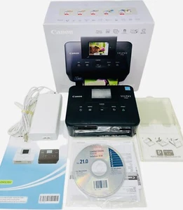 Canon Selphy CP800 Black Compact Photo Printer Tested - Picture 1 of 6