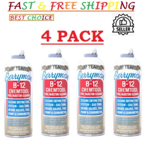 Berryman Products B-12 Chemtool Carburetor 0116 Automotive Additive, 15 oz,4Pack - Picture 1 of 3