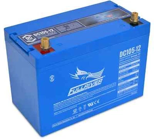 FULL RIVER DC SERIES DC105-12 PREMIUM DEEP CYCLE AGM BATTERY - Picture 1 of 1