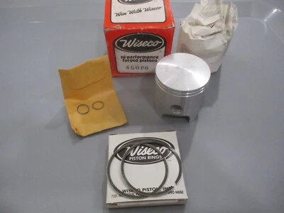 Anillos y circlips vintage de pistón Wiseco Honda 0,60 1980-1982 CR80R 450P6 Foto 1 de 2