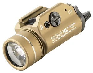 Streamlight 69266 TLR-1 HL Torcia elettrica 1000 lumen LED piatto terra scura - Foto 1 di 2