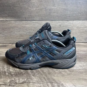 Asics GEL-Venture 5 T5N3Q Men 11 Running Shoes Black Ink Ocean Athletic Sneakers - Picture 1 of 13