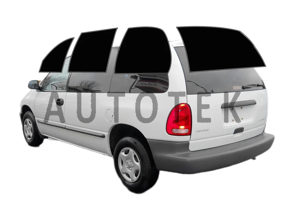 Película de ventana precortada en todos los lados cualquier tono % para Dodge Grand Caravan 1996-2000 Foto 1 de 4