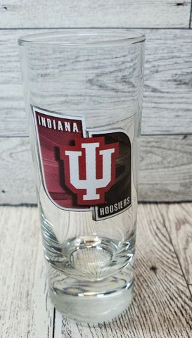 Indiana Hoosiers 2.5oz.  Tall Shot Glass Cover