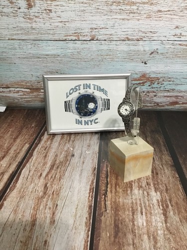 CHROME HEARTS Orologio Avon Argento Tono Cuore Inciso Design Quarzo