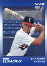 1990 Sarasota White Sox Star #14 Rob Lukachyk