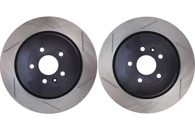 Rear PAIR Stoptech Disc Brake Rotor for 2013-2019 Ford Taurus (44123) - Image 1 of 4