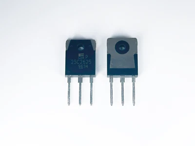 5PCS 2SC2625 Fuji Power Bipolar Transistor 400V 10A 80W NPN TO-3P - Image 1 of 3