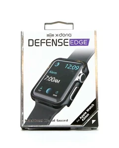 X-Doria Defense Edge Apple Watch Machined Metal Guard 42mm Charcoal Gray/Black - Picture 1 of 4