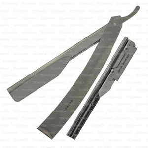 MAQUINILLA DE AFEITAR BARBERO CORTE RECTO GARGANTA HÚMEDO CUCHILLO DE AFEITAR - Imagen 1 de 1