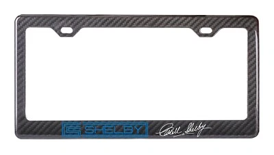 Carroll Shelby Autograph Signature 100% Carbon Fiber Fits GT500, Truck, GT350 - Image 1 of 4