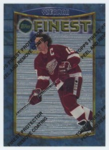 1994-95 Topps Finest Steve Yzerman Detroit Red Wings #84
