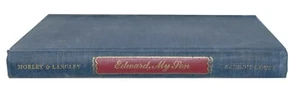 Vintage Edward My Son A Play In Three Acts Robert Morley Noel Langley Hardcover - Picture 1 of 8