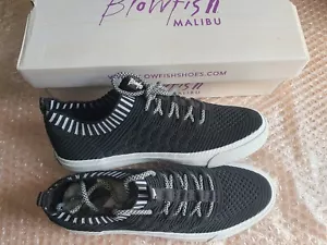 Blowfish Malibu Mazaki Womens Black Knit Trainers Shoes UK Size 6 / US 8 - Picture 1 of 7