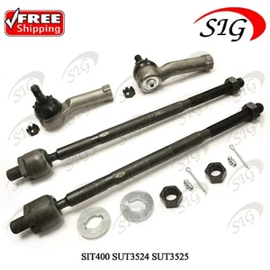 Kit de 4 barras de amarre de dirección delanteras interiores y exteriores para Volkswagen Beetle 1998-2010 - Imagen 1 de 5