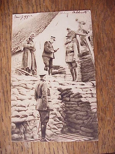KING ALBERT OF BELGIUM & FRENCH GENERAL JOFFRE IN BELGIUM, 8 POST CARDS TOTAL - Picture 1 of 12