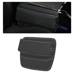 Car Seat Gap Filler, Premium Leather Auto Seat Gap Storage Organizer, Adjusta... - Picture 1 of 6