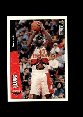 Grant Long 1996-97 Collector's Choice Basketball #2 Atlanta Hawks - Image 1 of 2