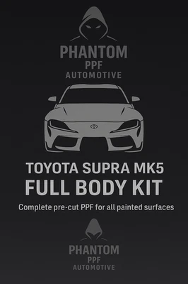Phantom PPF Full Body Paint Protection Film Kit – Fits Toyota Supra A90/A91 - Image 1 of 4