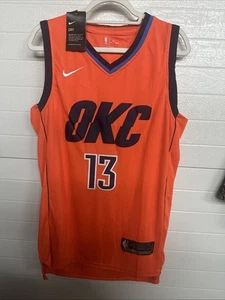Paul George #13 Nike Trikot Oklahoma City Thunder NBA Orange Selten OKC Herren Large - Bild 1 von 7