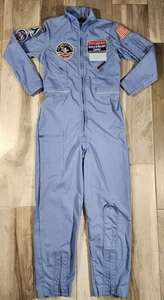 Equipo espacial NASA Space Camp talla 20 traje de vuelo azul cremallera Huntsville Alabama - Imagen 1 de 20