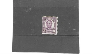 us stamps 1901-40: unused Lincoln  Scott # 635  from 1927 - Picture 1 of 1